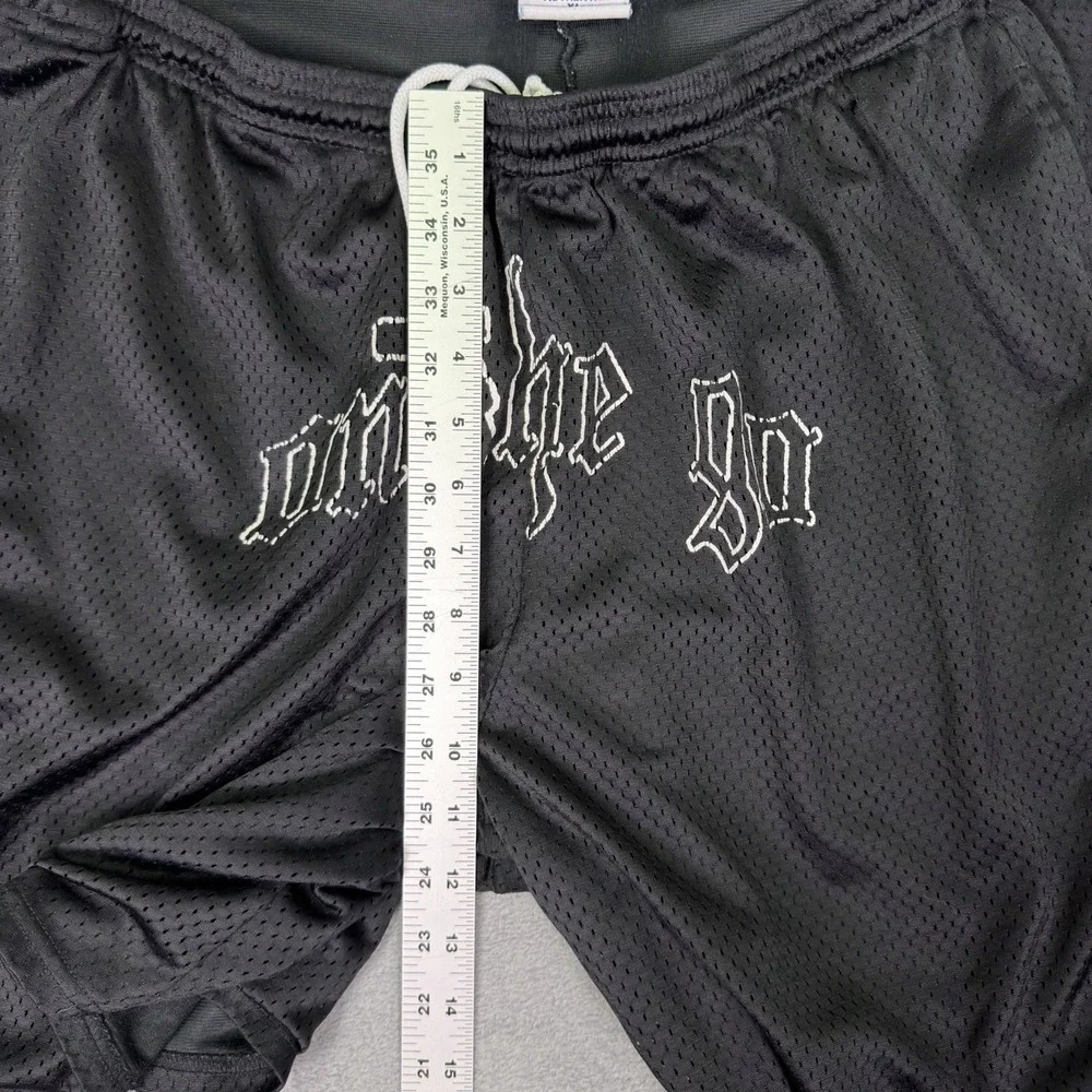 Champion‎ Shorts Mens XL Black Basketball Athletic Drawstring On The Go Pull On